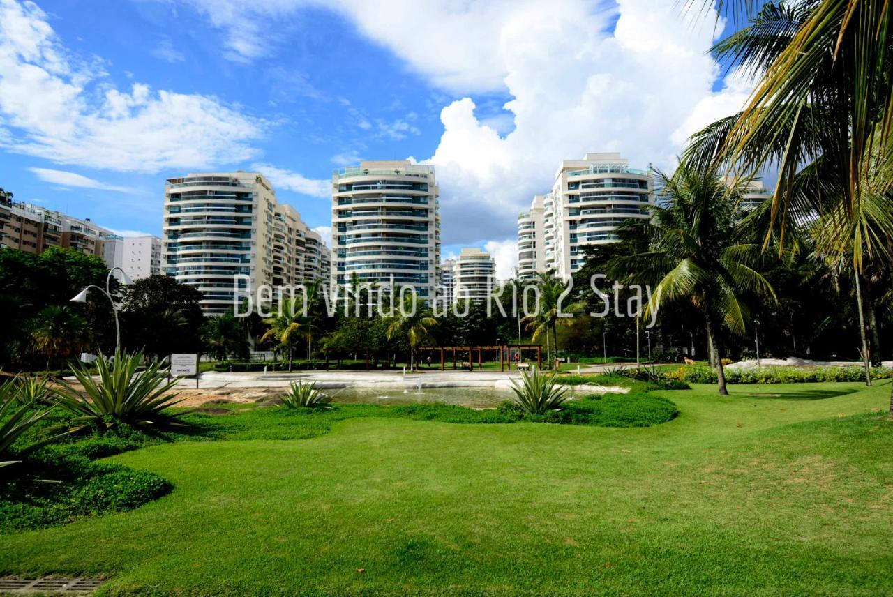Verano Stay Flat Com Garagem E Wi-Fi - Parque Olimpico Рио-де-Жанейро Экстерьер фото